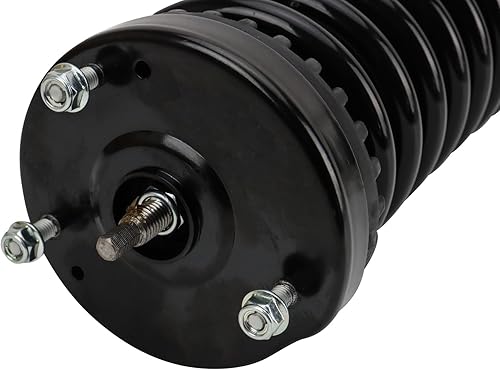 Miniatura 498 de TRQ Kit de suspensión delantera, conjunto de amortiguadores y resortes, barra estabilizadora, enlace estabilizador compatible con Chevrolet