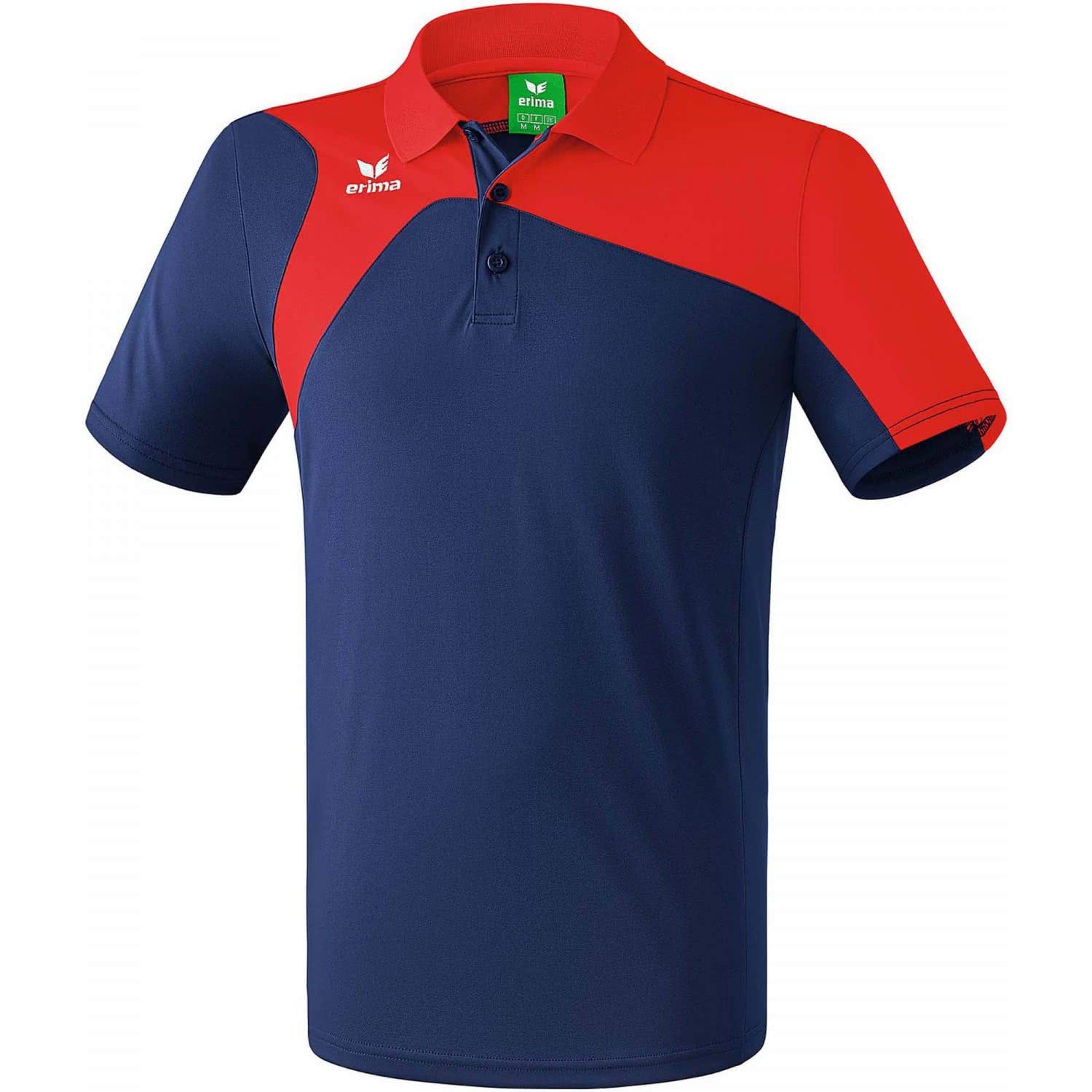 Erima Men's Club 1900 2.0 Polo-Shirt - New Navy/Red, Small
