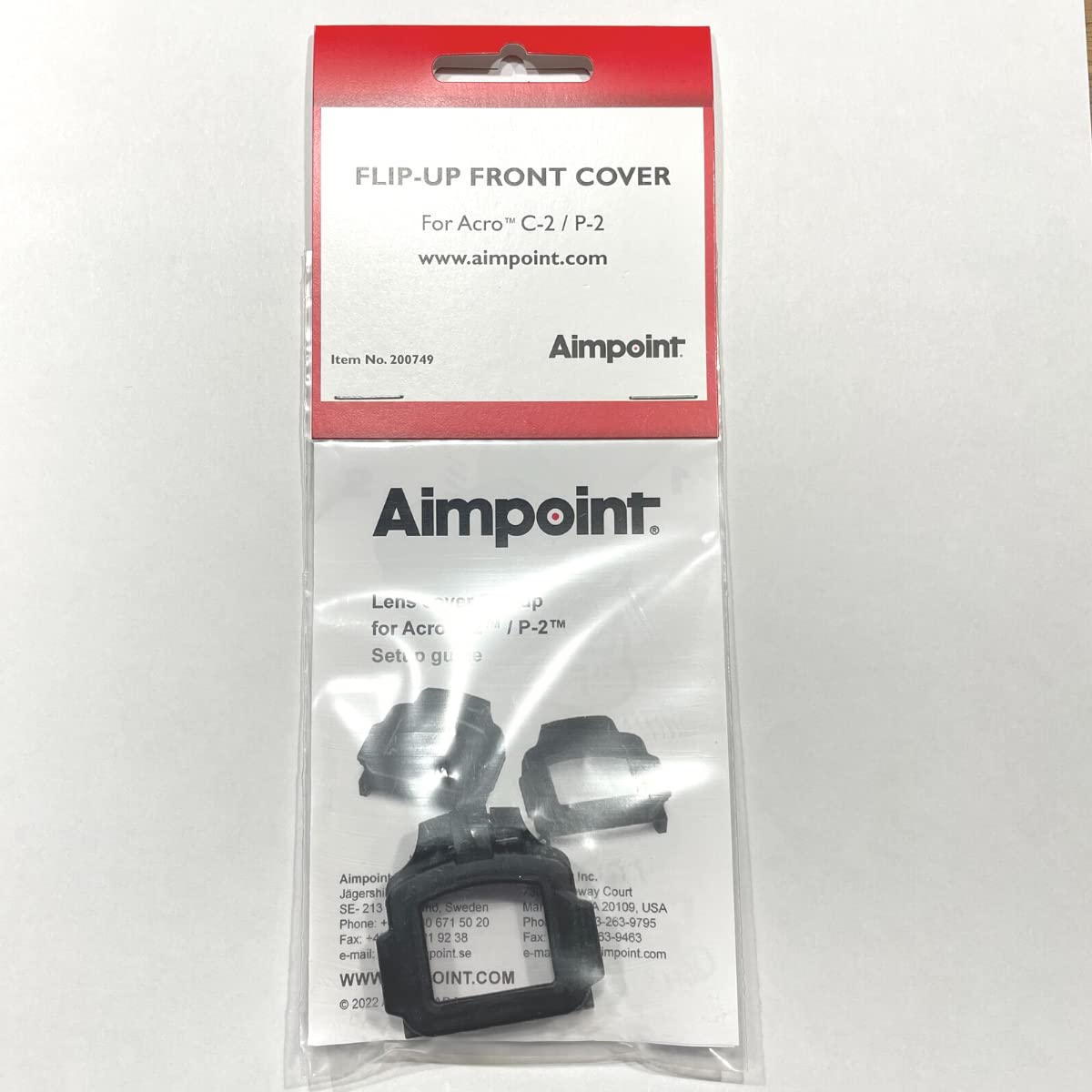 Amazon | Aimpoint FLIP-UP FRONT COVER 200749 実物 ACRO フロント