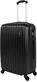 Mala de viagem média 23kg Londres Swiss Move Preta