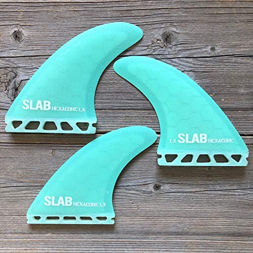 Slab-Surf Fins Thruster hexacore Water Green Futures (L)
