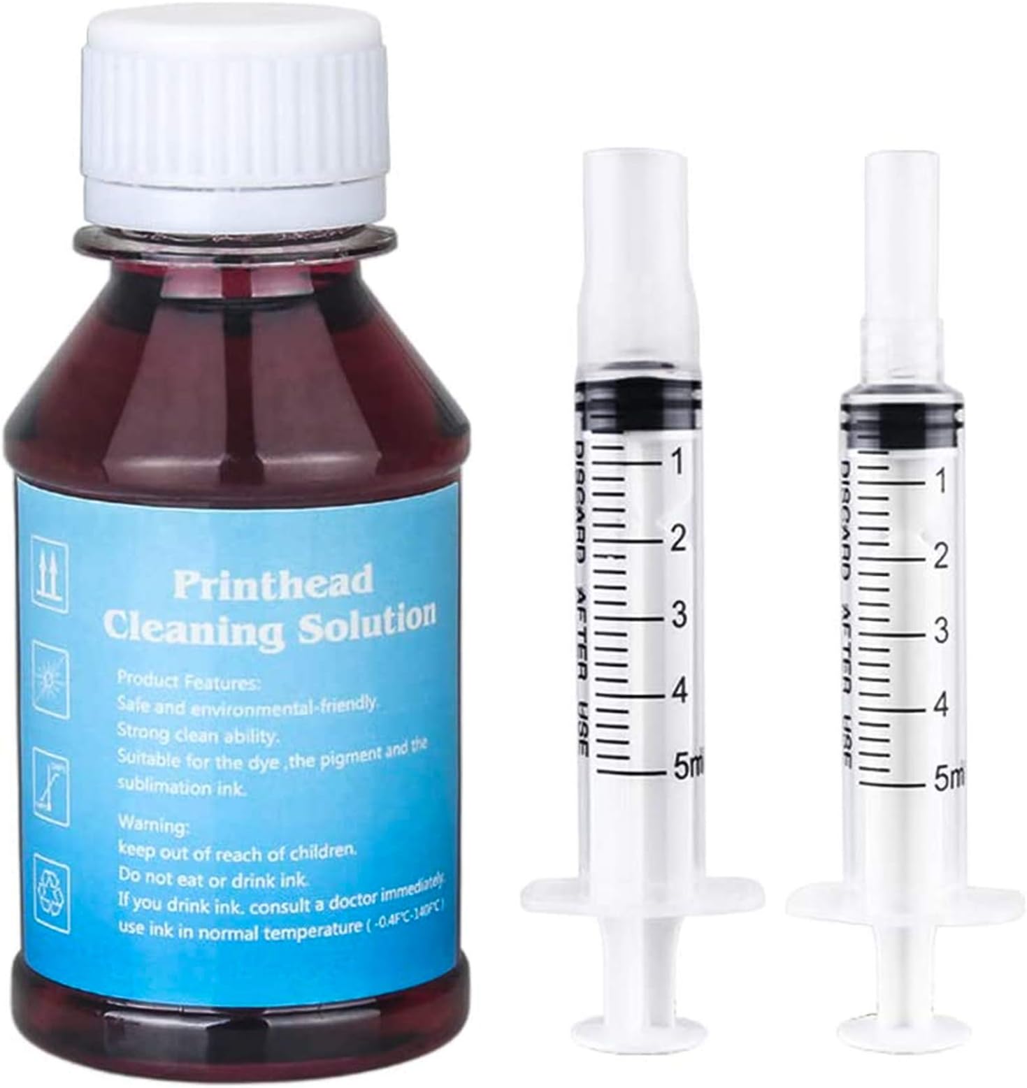 TBTeek Printhead Cleaner Kit for MX870, MX922, MG7520, MG5620, TS9020, TS9120, TR8520, TS6020, TS5020, MG7720, IP8720, IX6820 - 100ml