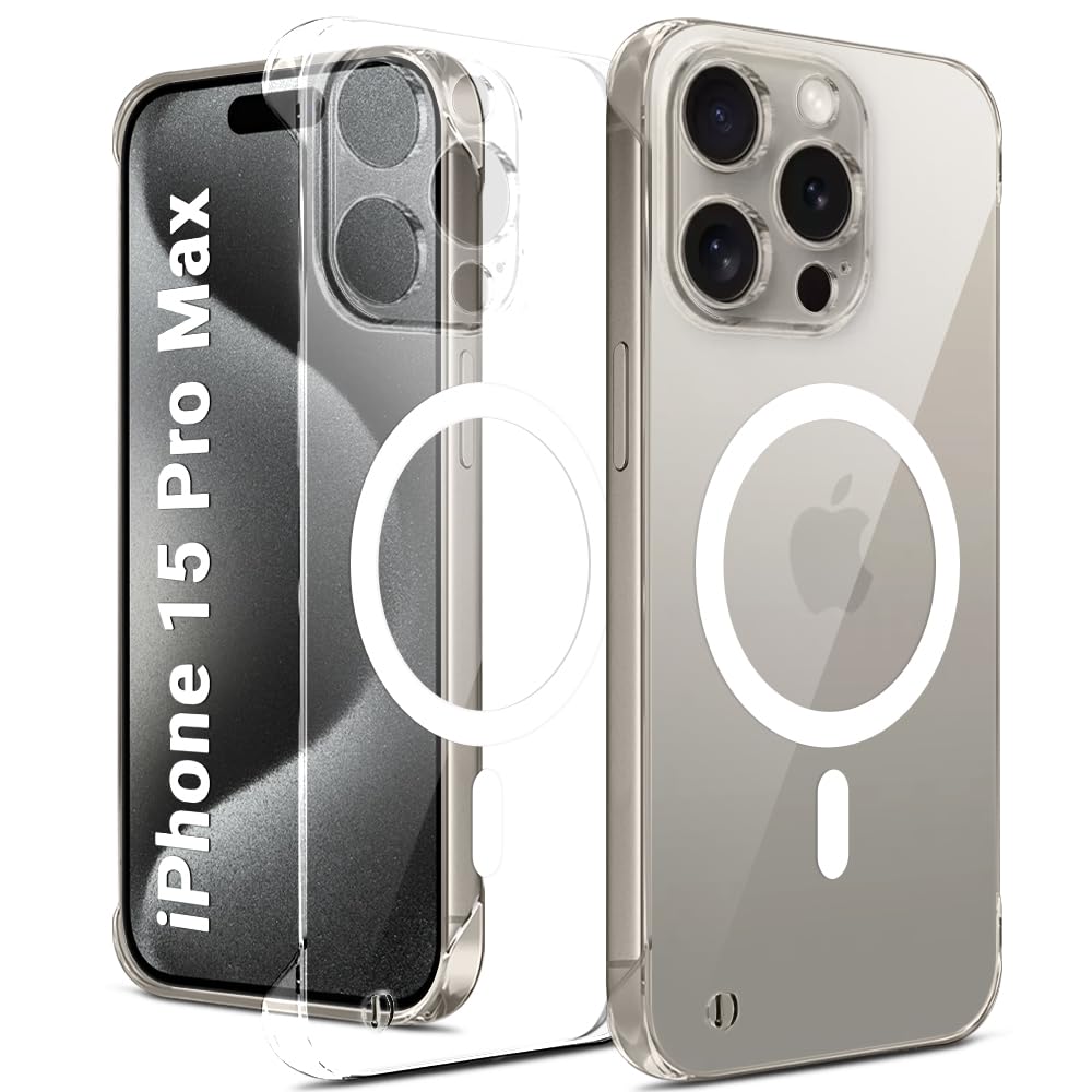 Aa TrendX Frameless Transparent Magnetic Case Compatible with
