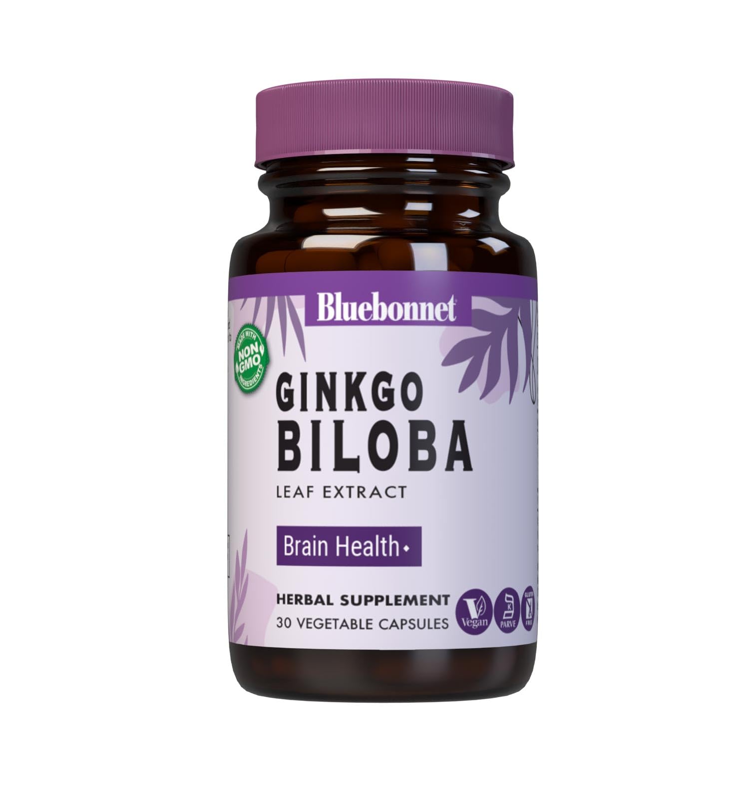 Bluebonnet Ginkgo Biloba Leaf Extract Supplement, 30 Count 30 Count (Pack of 1)
