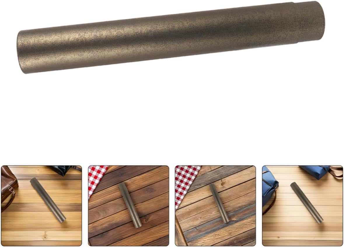 Black Telescoping Poster Tube with Cap for Documents and Paper Rolls