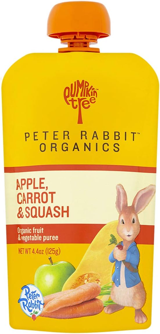 Amazon.com : Pumpkin Tree Peter Rabbit Organics, Organic Apple and ...