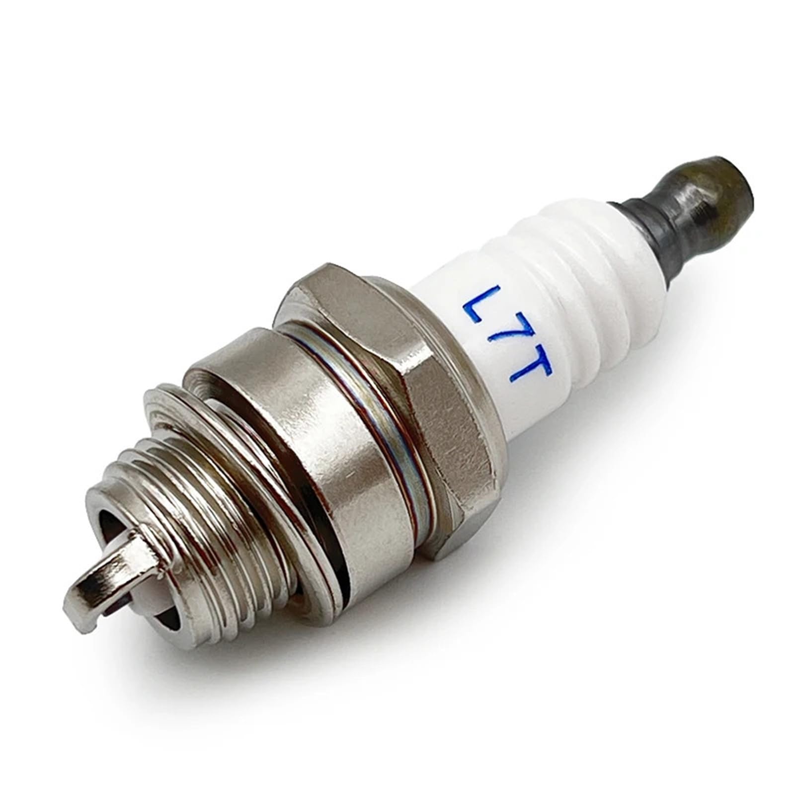 Compatible con bujía L7T, Paquete de 10 Tapones de Repuesto for desbrozadora, Motosierra, Motor de jardín