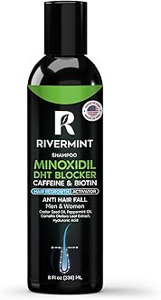 Premium: Shampoo with Minoxidil, Biotin, DHT Blocker (Saw Palmetto) & Caffeine - Activator for Hair Regrowth & Thickening for Men and Women, Anti-Hair Loss