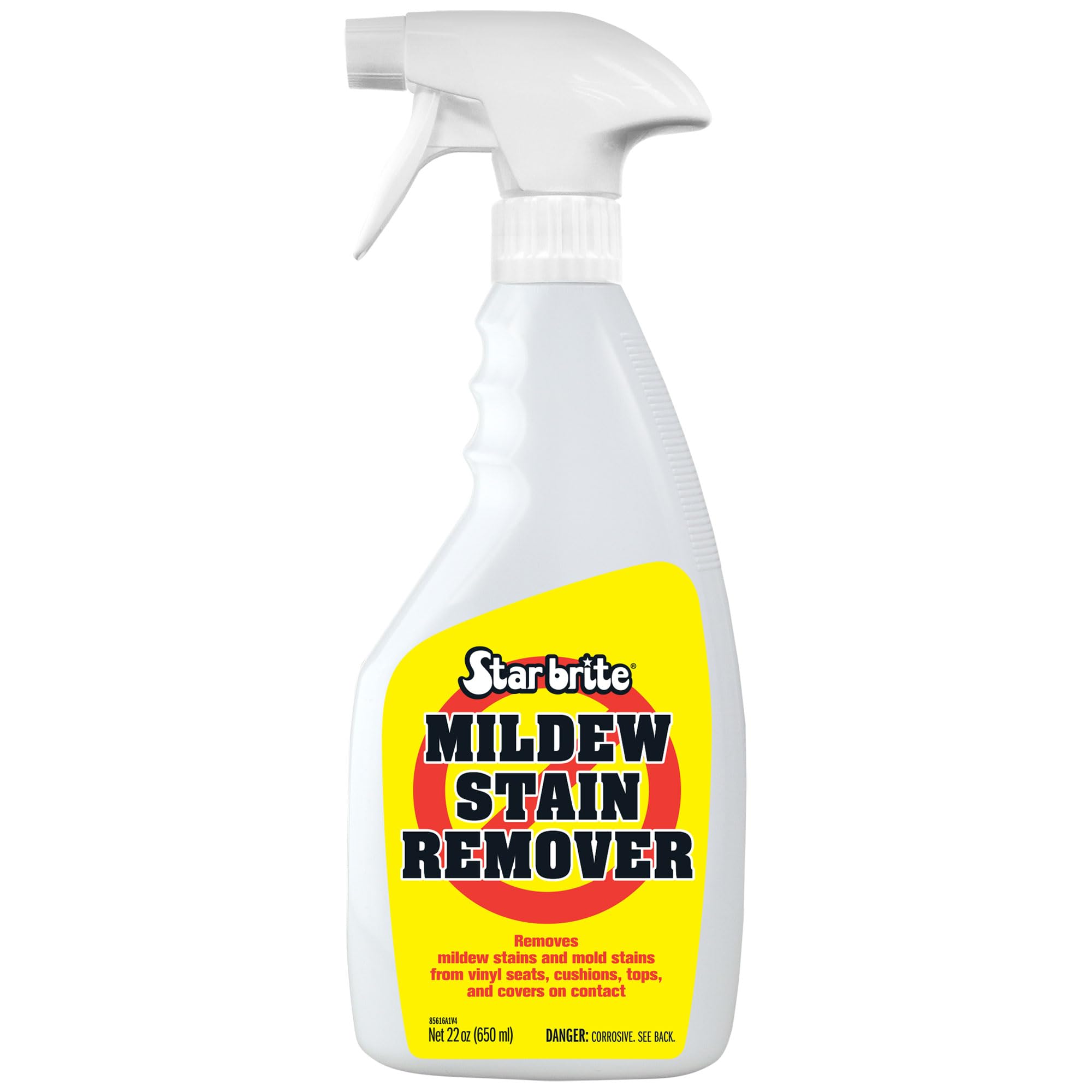 STAR BRITE Mildew Stain Remover + Cleaner Removes Stains on Contact - 22 OZ (085616SS)