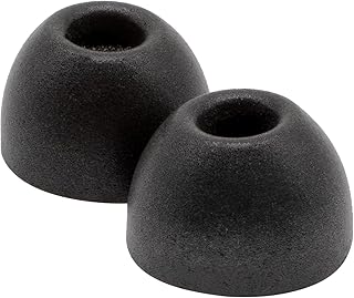 Comply TrueGrip Pro Memory Foam Tips for Sennheiser True Wireless Earbuds | Made from Comfortable Memory Foam for a Secure Fit | 3 x Pairs (Medium)