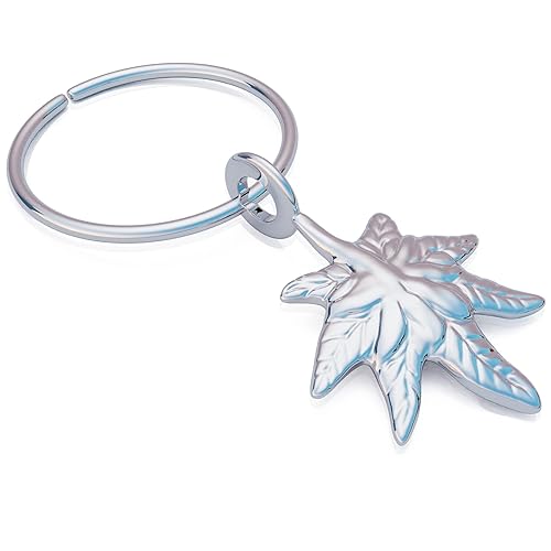 Silver Maple Cartilage Earring 925 Silver Helix Piercing Ring 20G 8mm Ring - Cute Birthday Mother's Day Gift