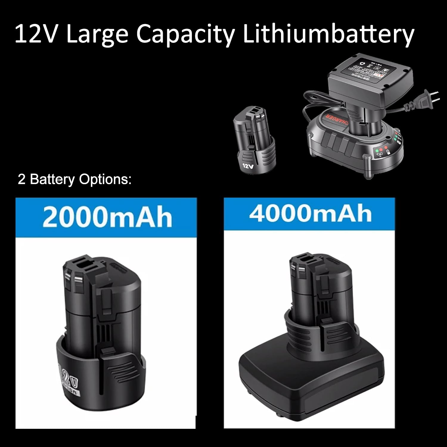 Cortador Rotativo Inalámbrico para Tela, Máquina Cortadora De Tela Rotativa Eléctrica De 12 V con 3 Cuchillas Y Batería De 2000 Mah/4000 Mah, Tijeras Eléctricas con Bloqueo De Seguridad, para Cortar