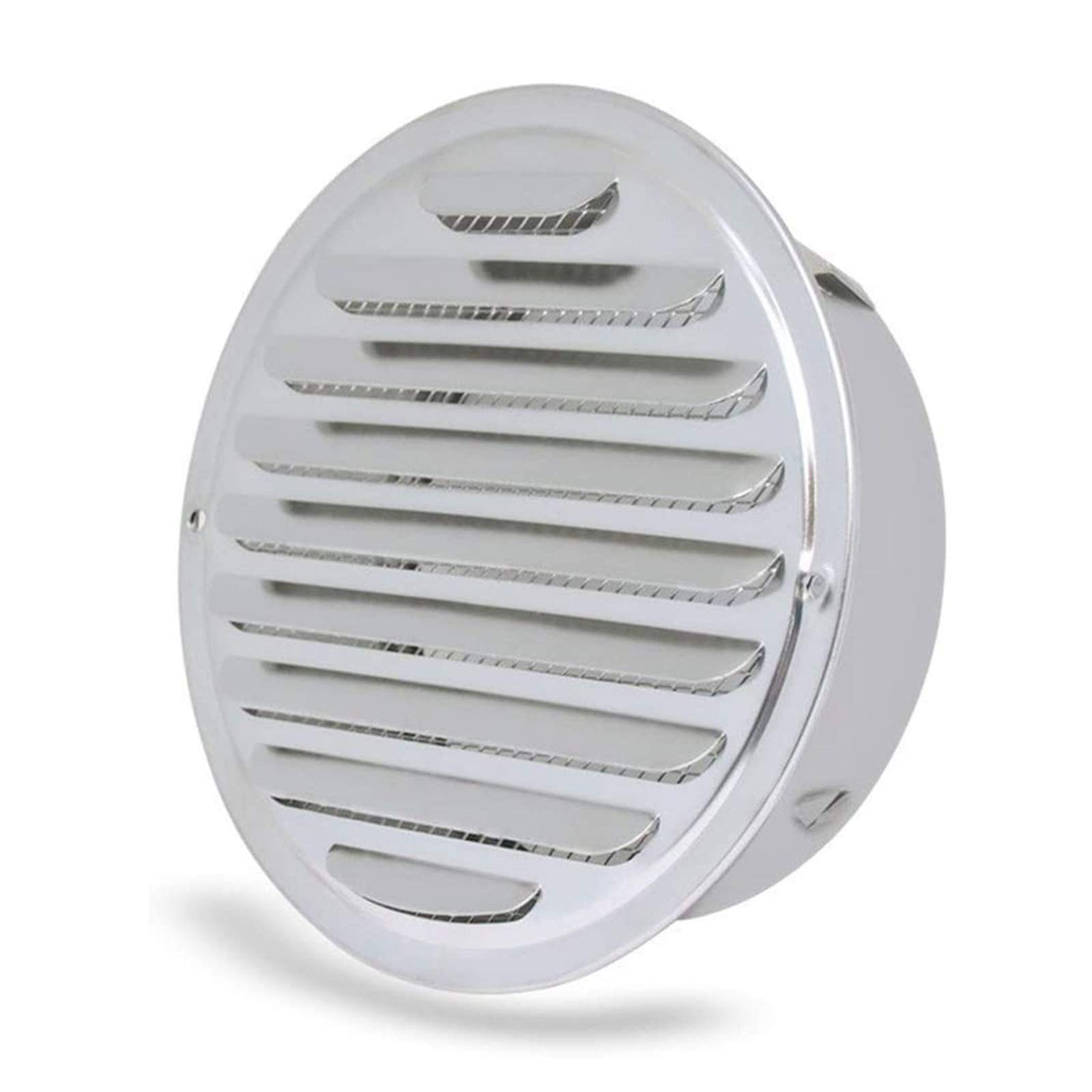 Indoor Outdoor Stainless Steel Round Ventilation Grill Screen Hood with Fly Screen Mesh for Ventilation,300mm-image-10