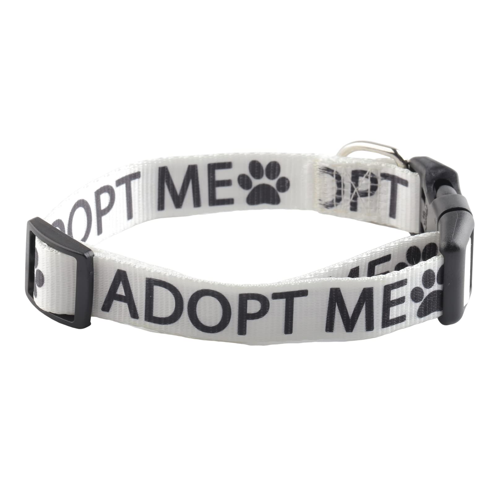 Collier pour chien blanc CENWA Adopt Me anti-irritation pour un confort durable