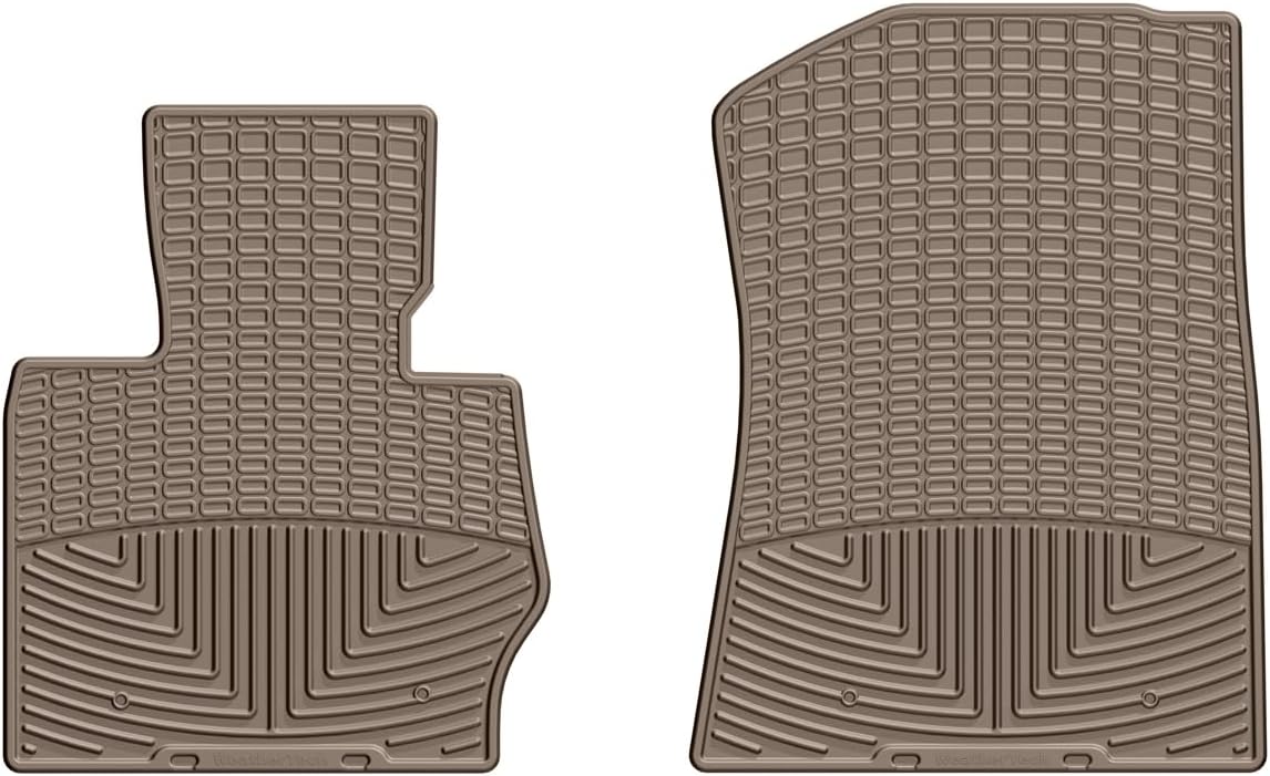 WeatherTech All-Weather Floor Mats for BMW X3 28d, X3 28i, X4 M40i - 1st Row (W258GR), Grey
