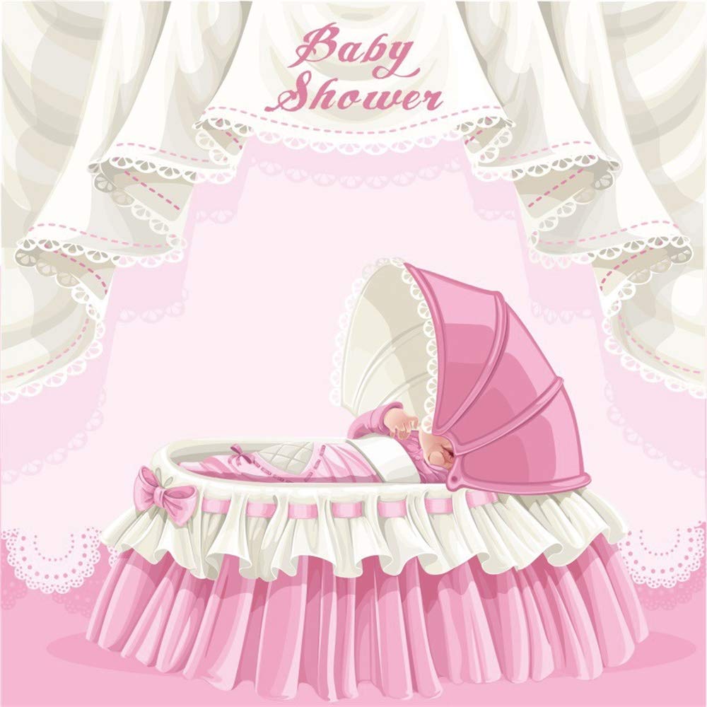 pink princess crib