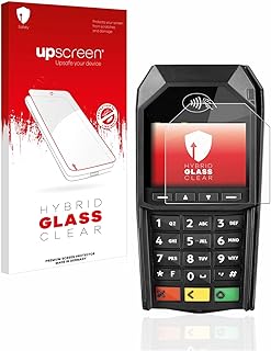 upscreen Screen Protector Film compatible with ingenico desk/1600-9H Glass Protection, Extreme Scratch Resistant