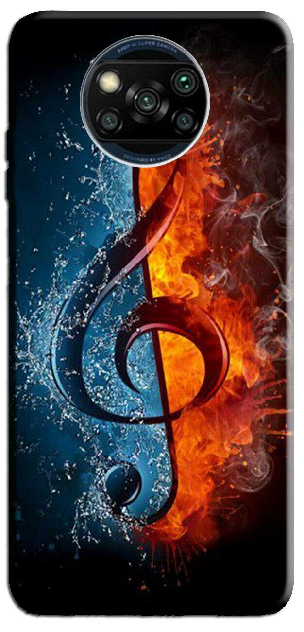 Mixroom - Cover Custodia Case In TPU Silicone Morbida Sfondo Trasparente Per XIAOMI POCO X3 NFC Fantasia Cuccioli Di Cane T507