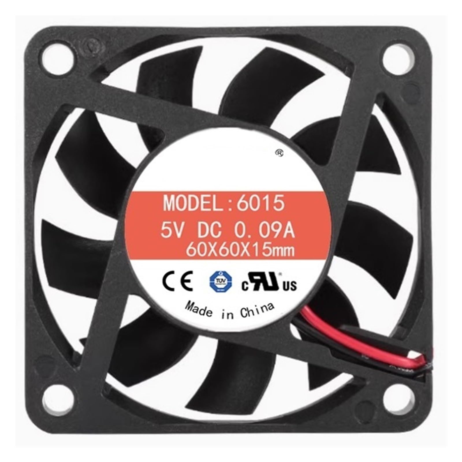 YMUGUEGH 6015 5V 12V 24V 6cm cooling fan(5V 2line)