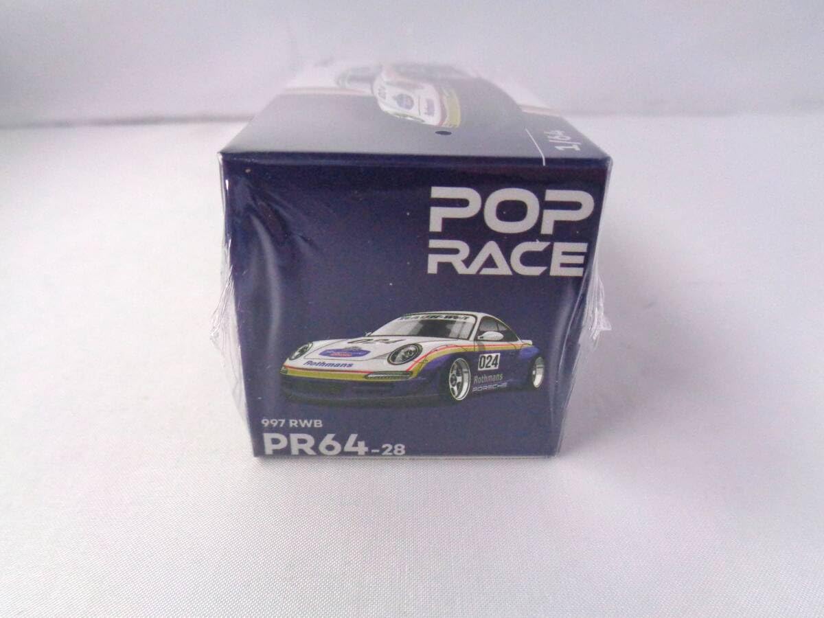 Amazon | ポップレース POP RACE 1/64 RWB 997 RED BLUE PR64-28 ②
