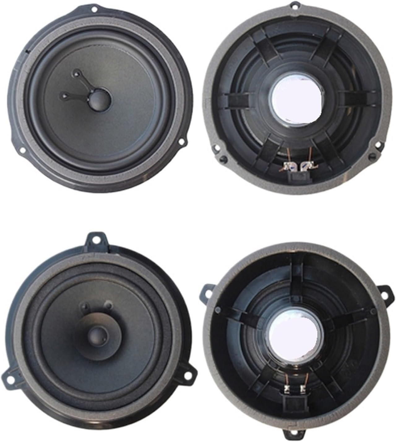 Auto Front Rear Door Speaker Bass Horn Trumpet Compatible with Chana Changan CS35 2012-2018 CS15 2016-2019 7911060-W01 7911040-W01(Rear)