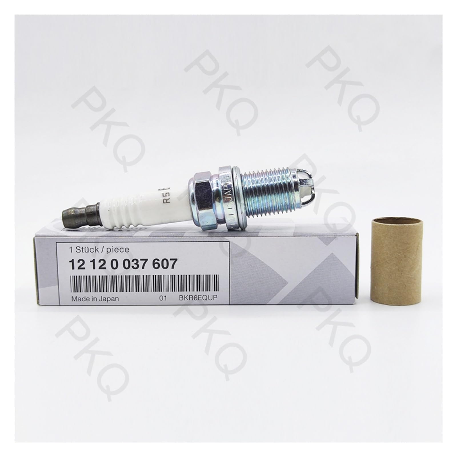 Amazon.com: 6 pieces 12120037607 BKR6EQUP platinum spark plug for 