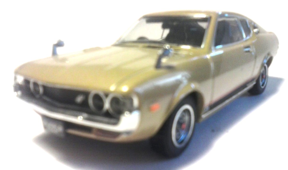 Amazon | エブロ 1/43 トヨタ セリカ リフトバック 2000GT (ゴールド