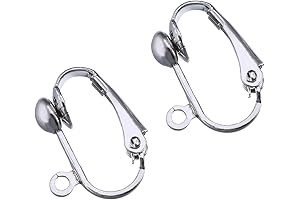 Bememo Clip-On Earring Converter for DIY Earring