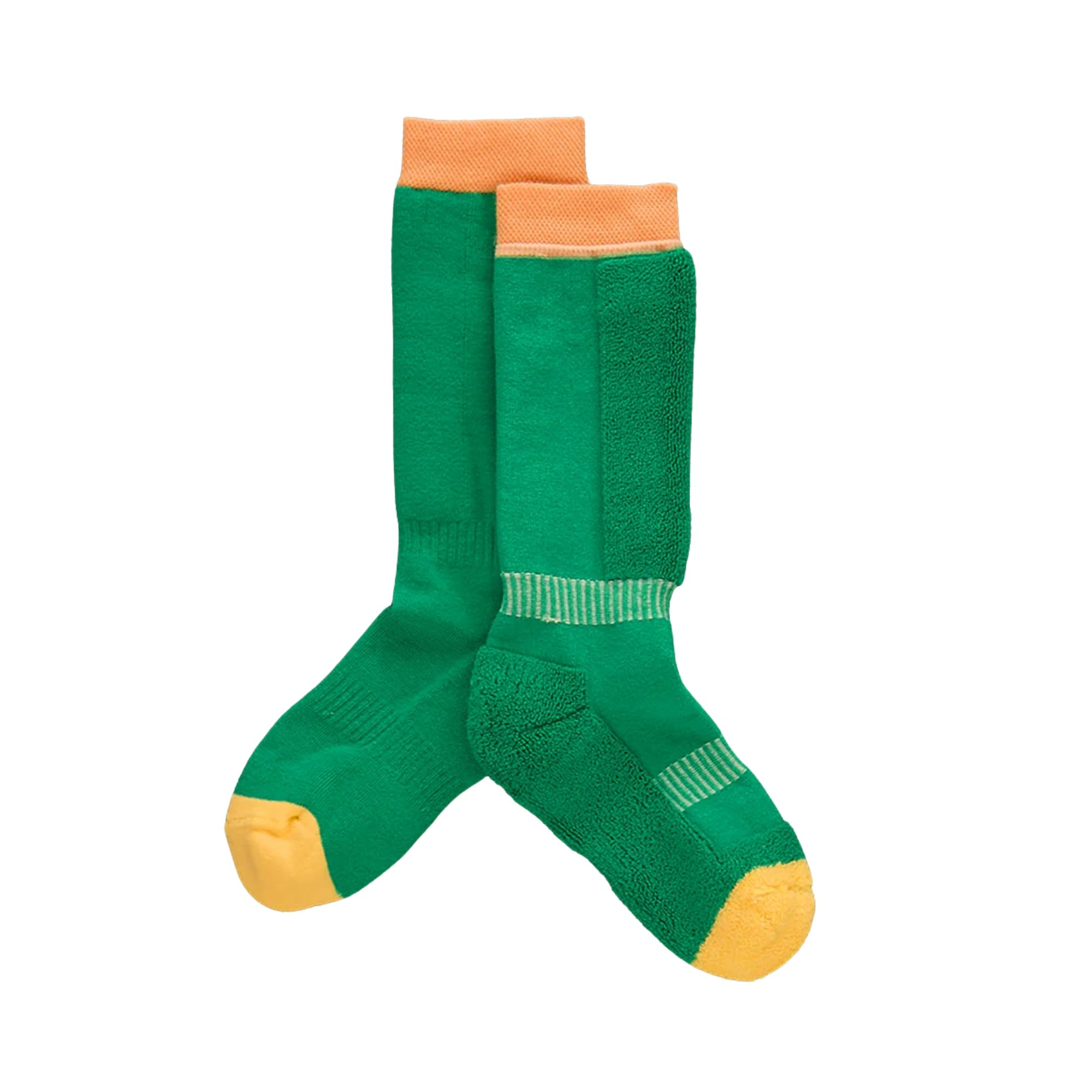 Roarsome Unisex Kids Green Kids Ski Socks In - 2 - 3 Yrs
