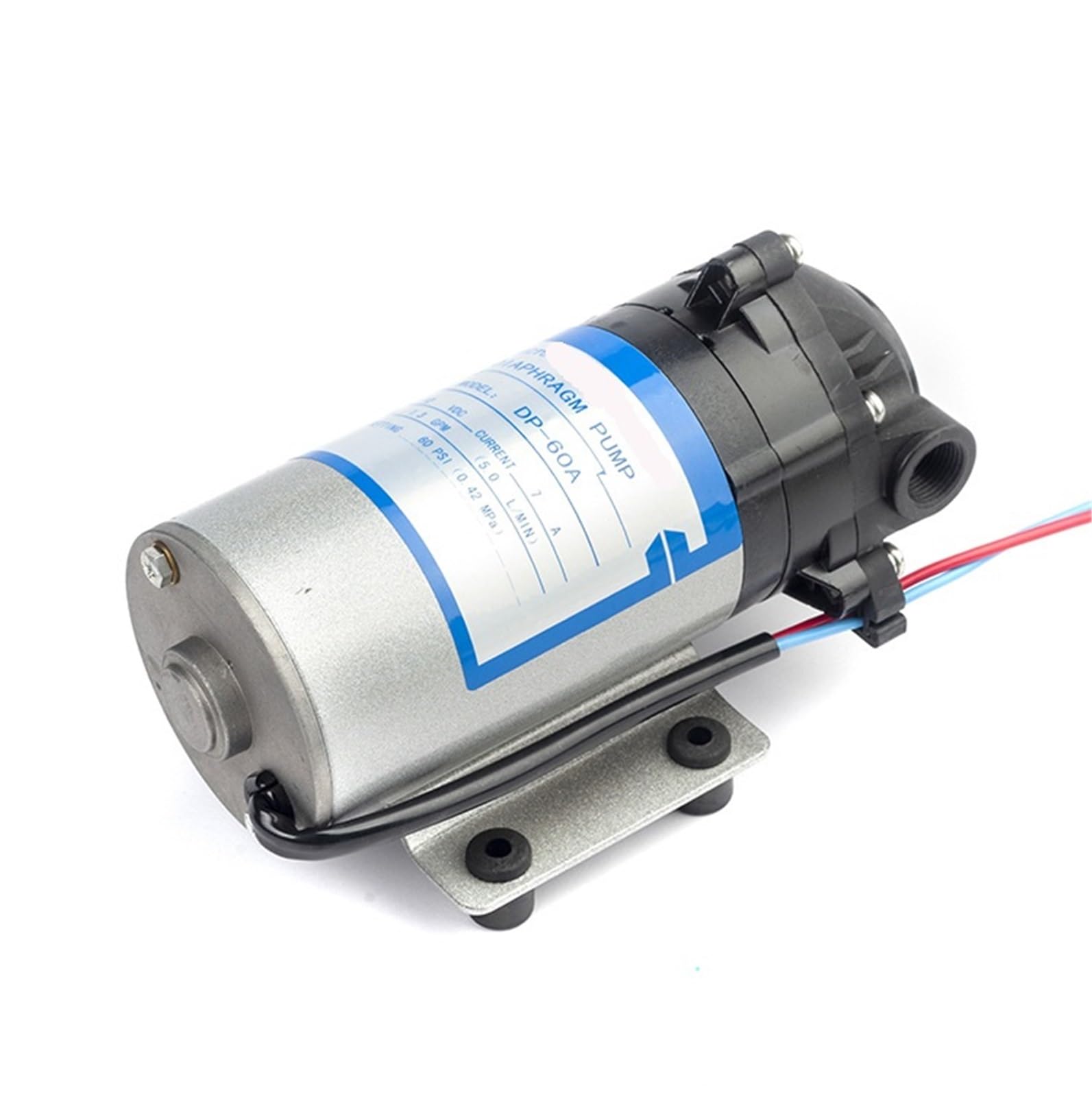 Przemysłowa pompa perystaltyczna, Pompy Membranowe 12V 24V 60PSI Pompa Wysokociśnieniowa Mini Spray Samozasysająca, dla laboratorium(12v)