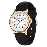 Waterproof Nurse Watch for Medical Professionals, Students Women Men - Military Time Luminouse Easy Read Dial, 24 Hour with Second Hand, Colorful Silicone Band