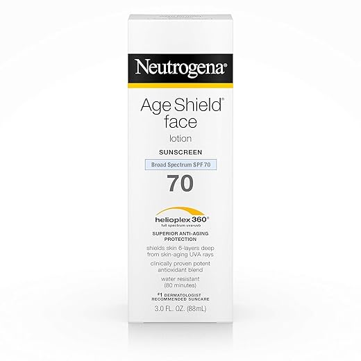 Neutrogena Age Shield Face Sunblock Spf 70 - 3 Oz.