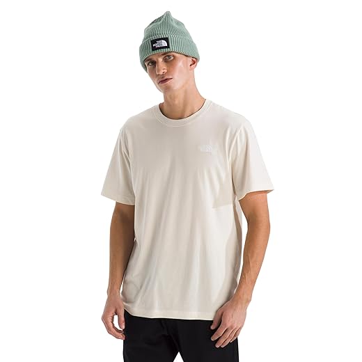 THE NORTH FACE Camiseta masculina Evolution Simple Dome de manga curta (tamanho padrão e grande) | Camisa de algodão com o logotipo clássico