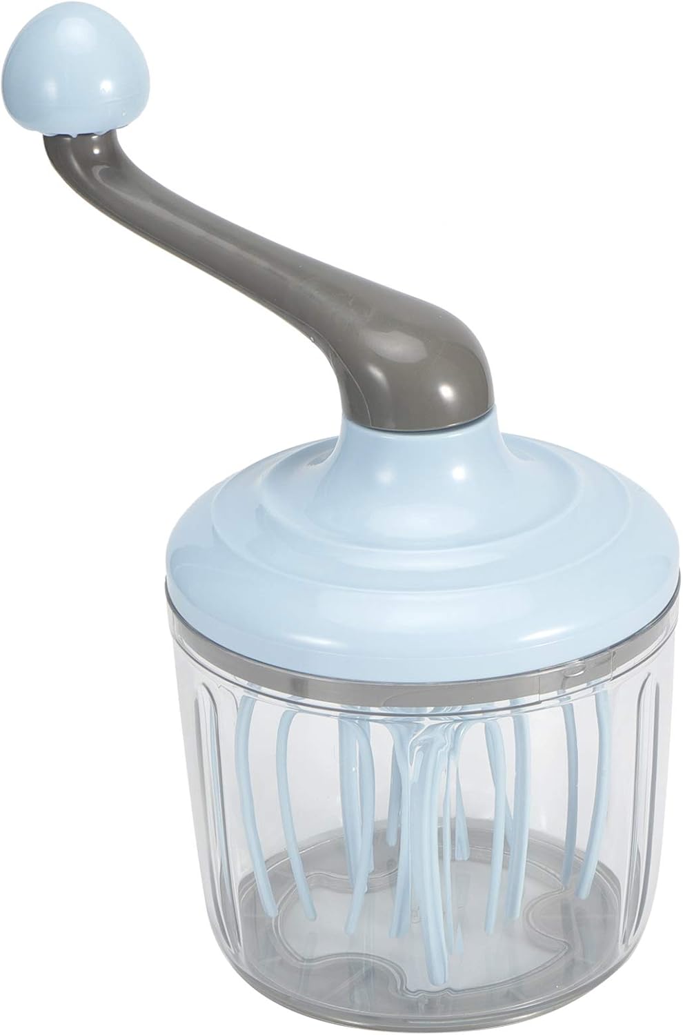Oumefar Cream Mixer Multi-Function Hand-Cranked Cream Mixer Removable Limiting Buckle for Home for Milkshake
