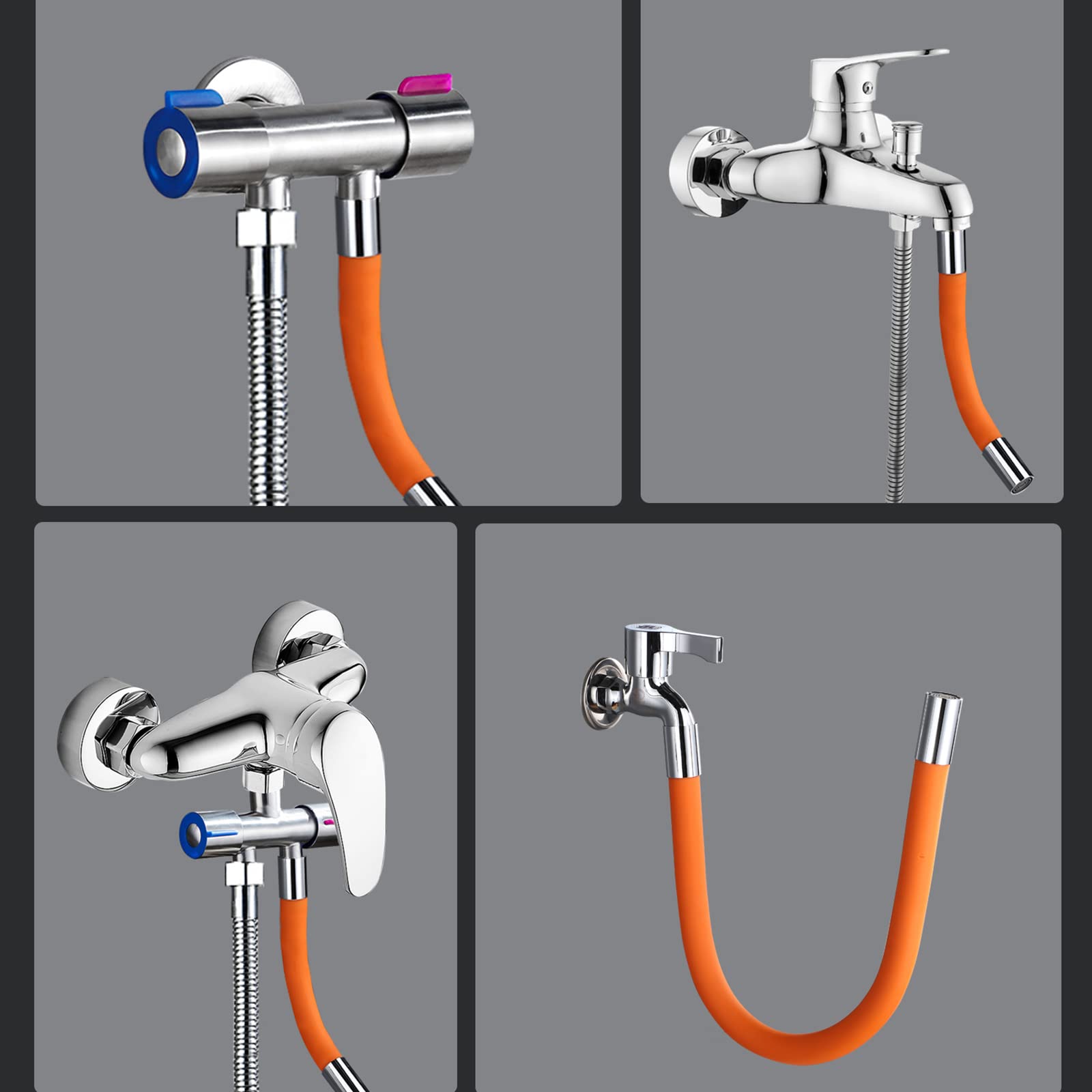 Aanpassing Van De Titel:360 Graden Draaibare Flexibele Kraan Sproeier Beluchter Attachment Waterbesparend Voor Keuken Koud Heet Water Aanpassing Van De Titel:360 Graden Draaibare Flexibele Kraan Sproeier Beluchter Attachment Waterbesparend Voor Keuken Koud Heet Water