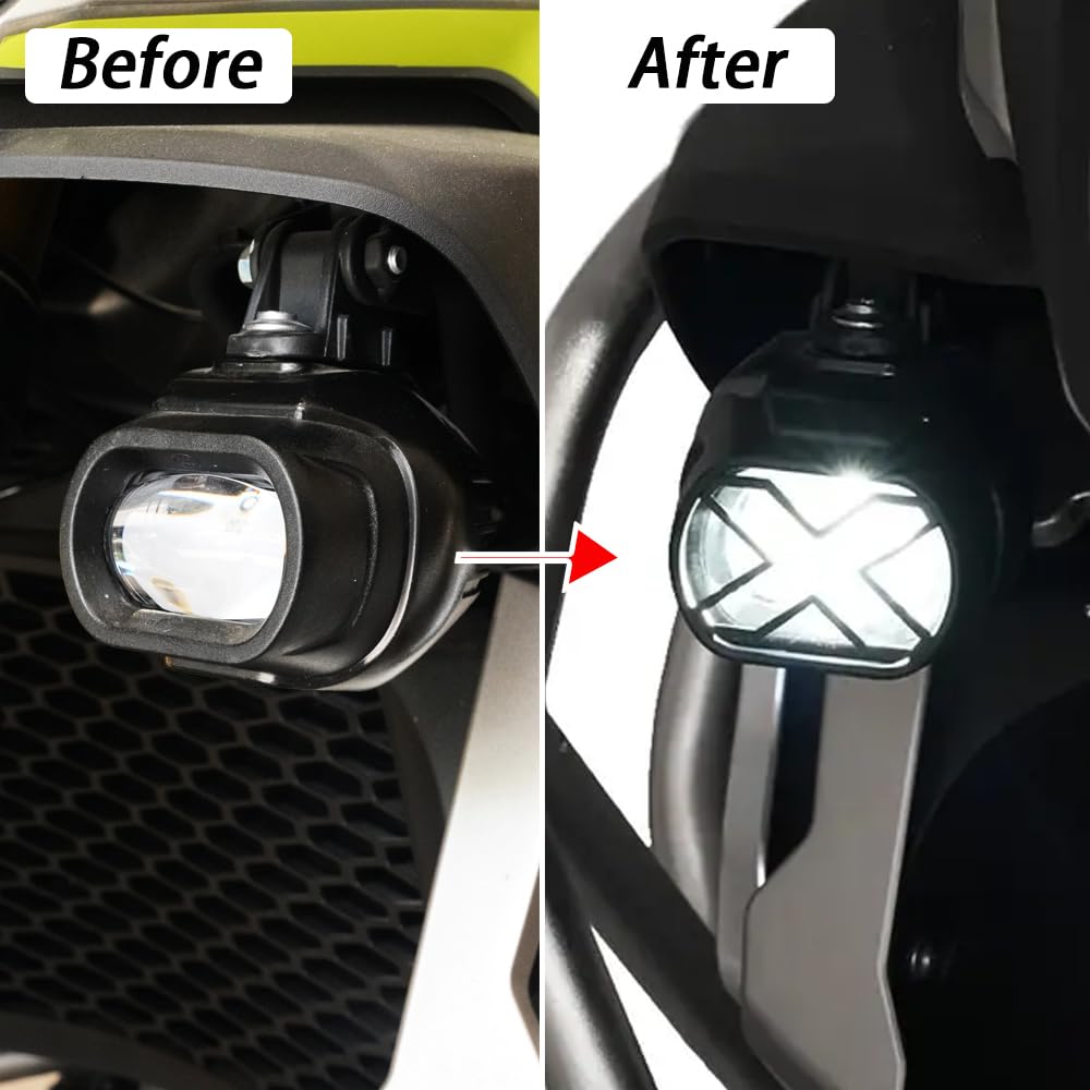Dispositivi di protezione fendinebbia per moto, adatti per VOGE 900 625 525 DSX DS625X 900DSX 625DSX 525DSX DSX625 DSX900 DS900X coprifari fendinebbia voge dsx 625 900 525