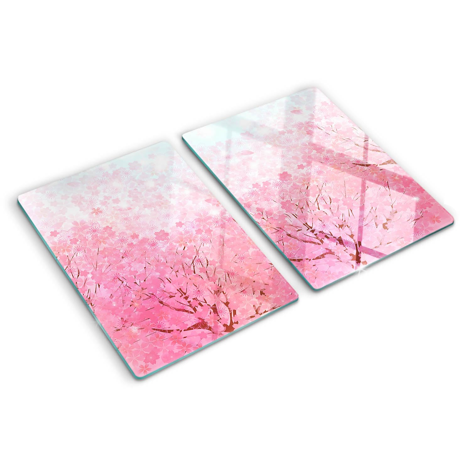 Planche en verre trempé 40x52 pour protéger le plan de travail et sublimer la cuisine