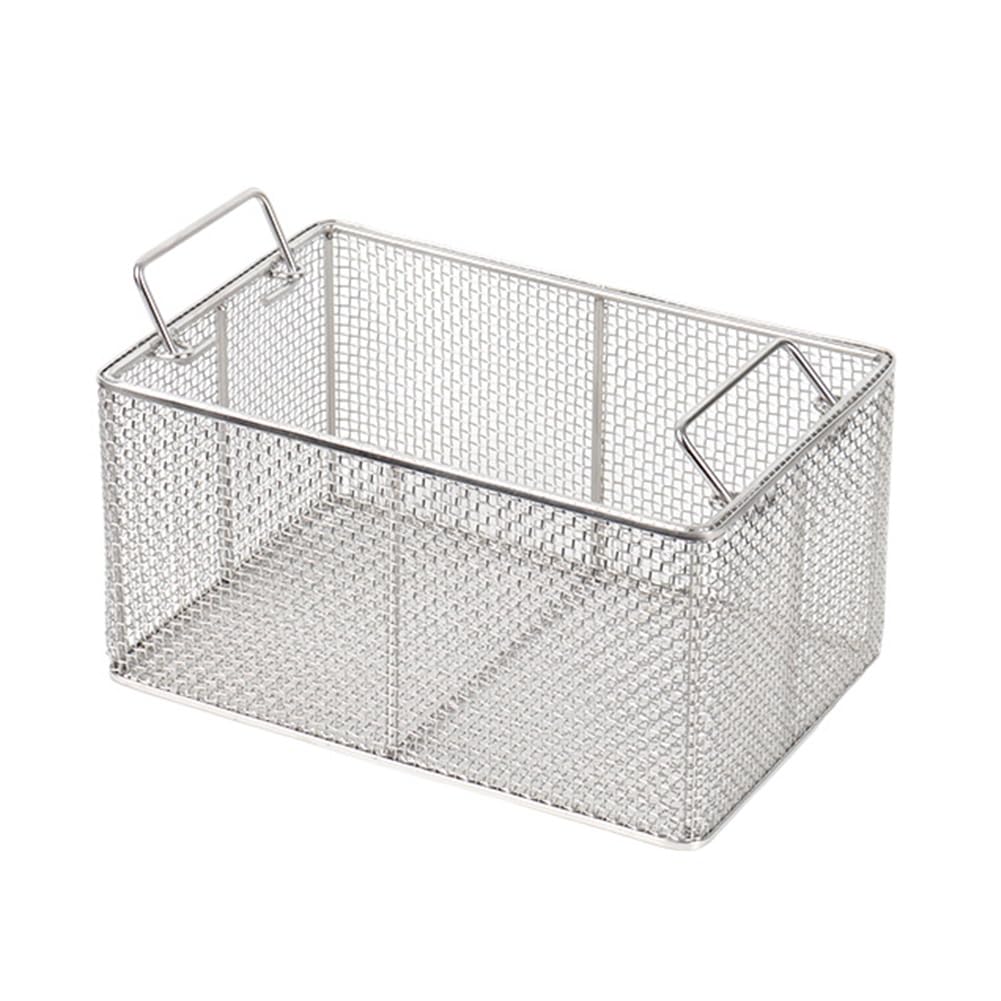 Cestino per sterilizzazione per strumenti medici, in acciaio inox, portatile, ad alta temperatura, per la pulizia e la conservazione degli strumenti (30 x 50 x 15 cm)