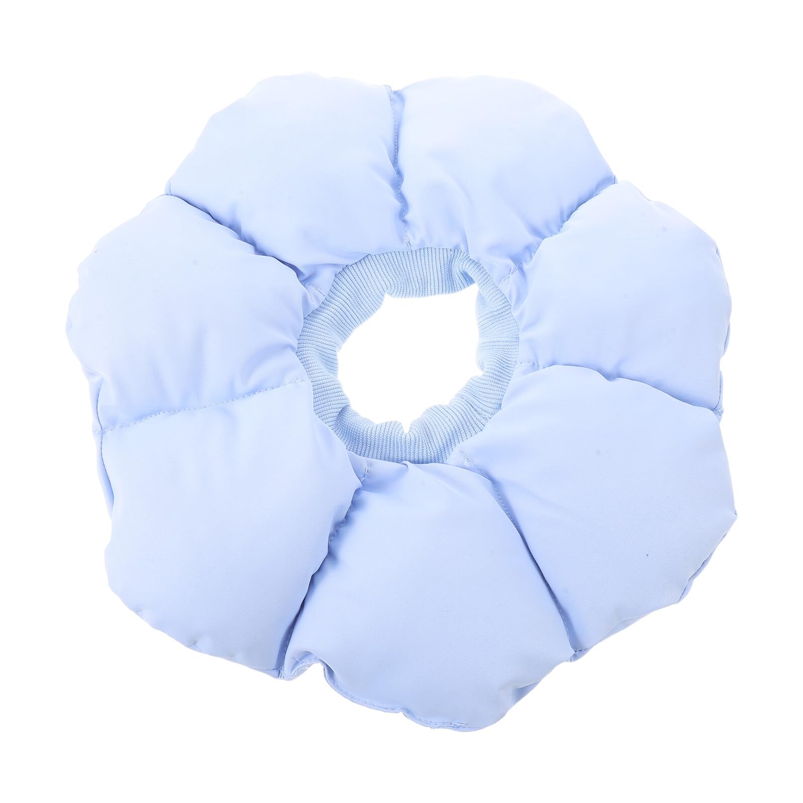 Cône souple imperméable M bleu pour stopper le léchage des plaies chien chat