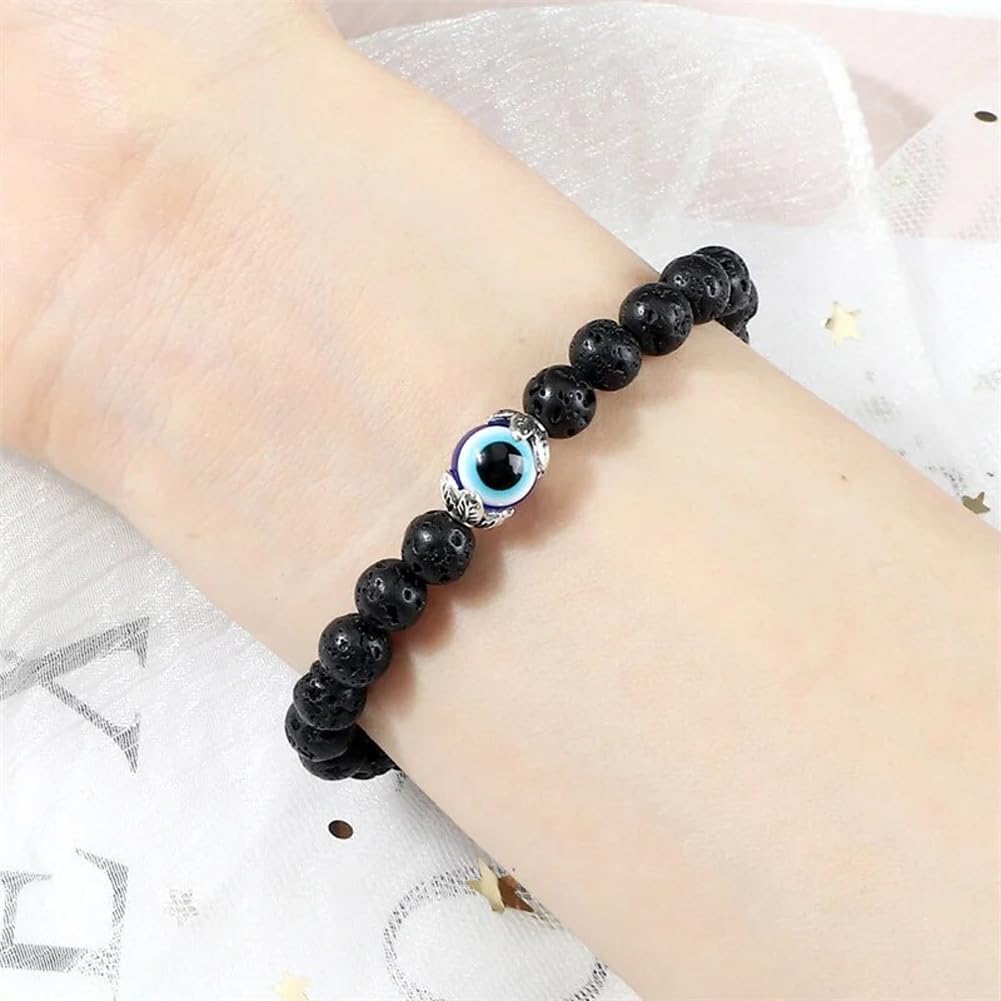 Evil Eye Stone Bracelet for Protection