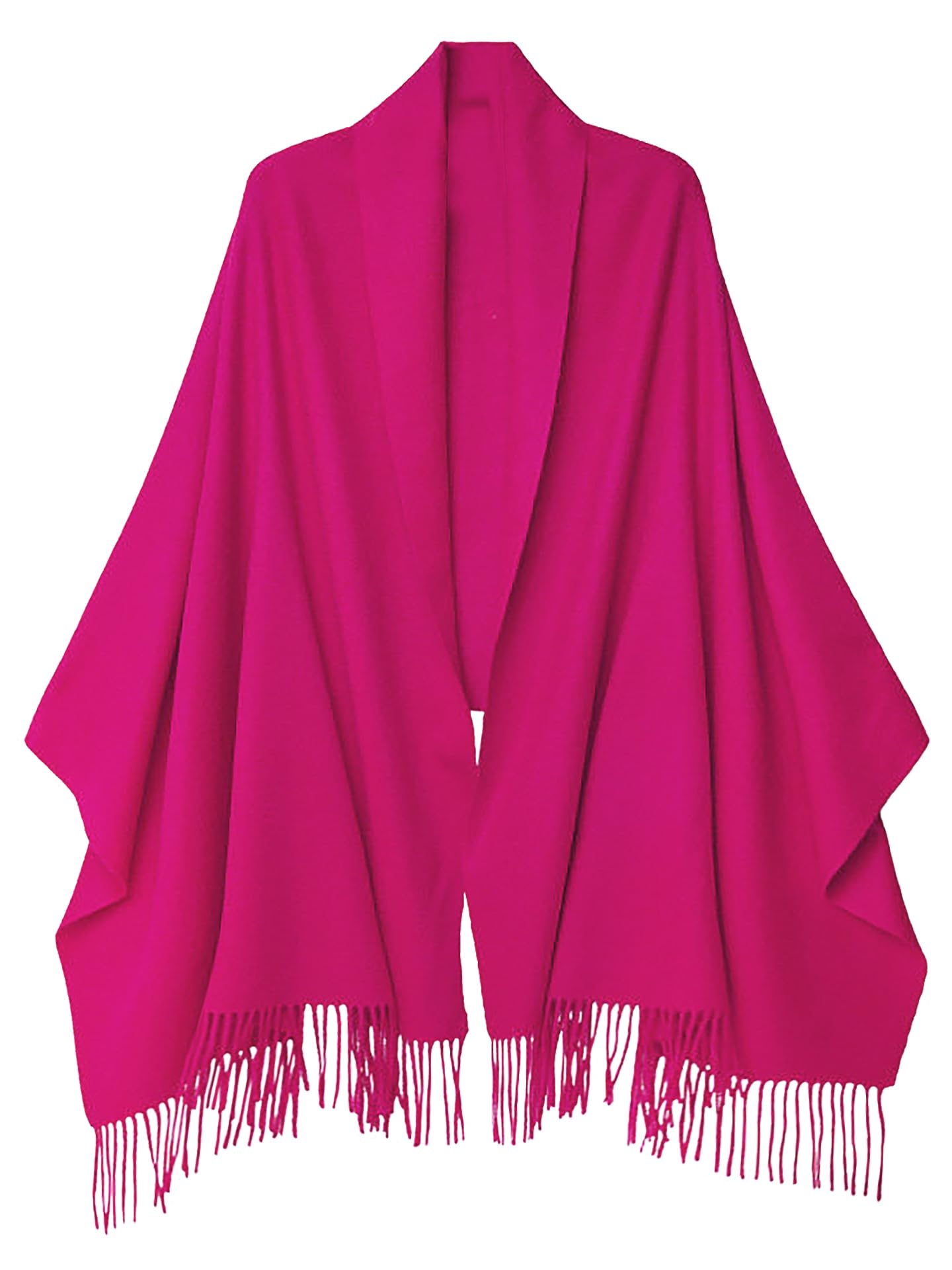 Pashmina Stola Damen für Abendkleid Kaschmirstola Kaschmir Schal Umhang Paschmina Schwarz Rot Creme Rosa Pink Blau Grün Beige Ivory Elfenbein Weiß