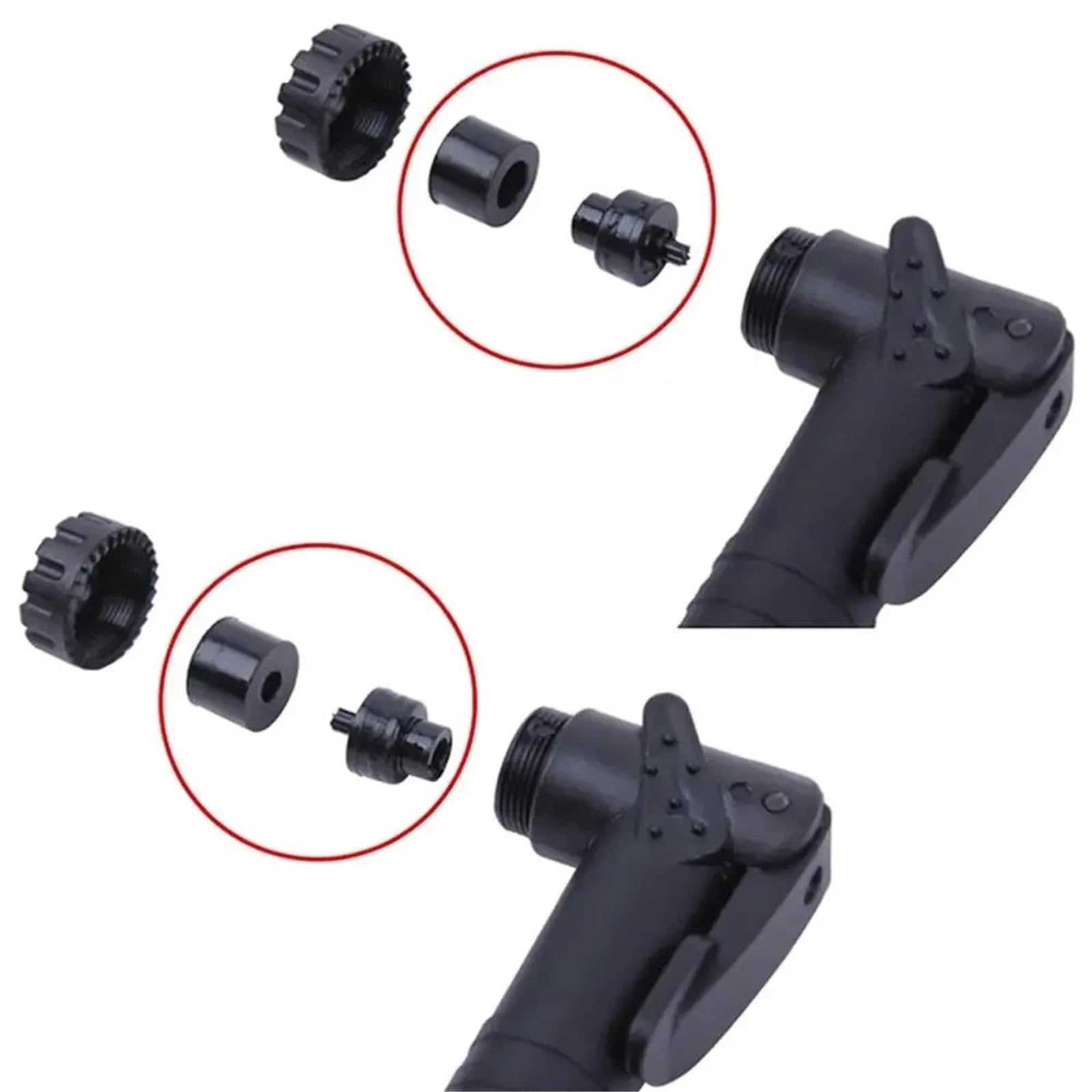 Mini Bomba portátil for Bicicleta, Inflador de neumáticos Ligero for válvulas de Bicicletas de montaña, Accesorios Esenciales for Bicicleta para Bicicletas, Bicicletas de montaña