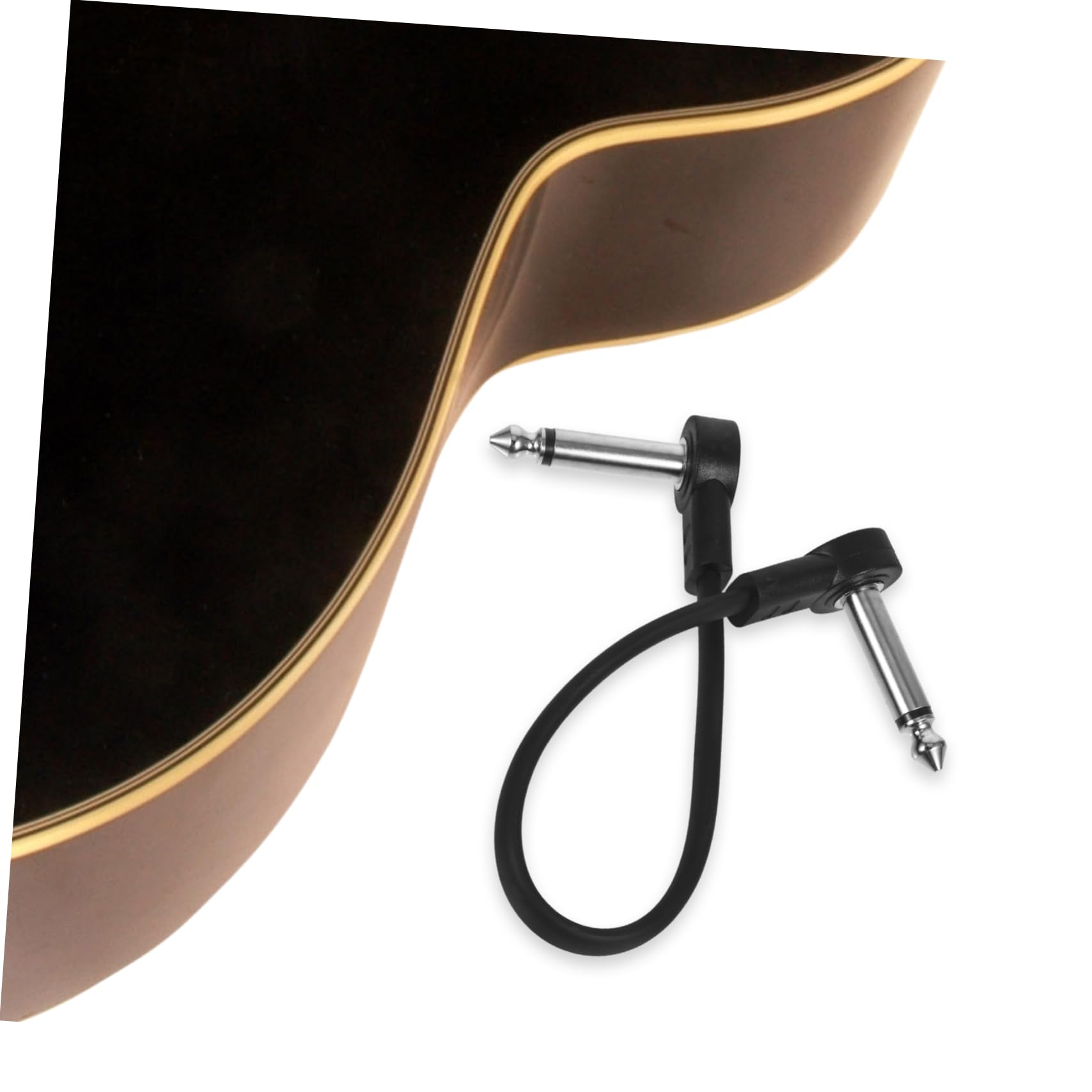 2 Sets Pedal-patchkabel Gitarren-patchkabel Leicht für Musiker Unterwegs 6 Stück