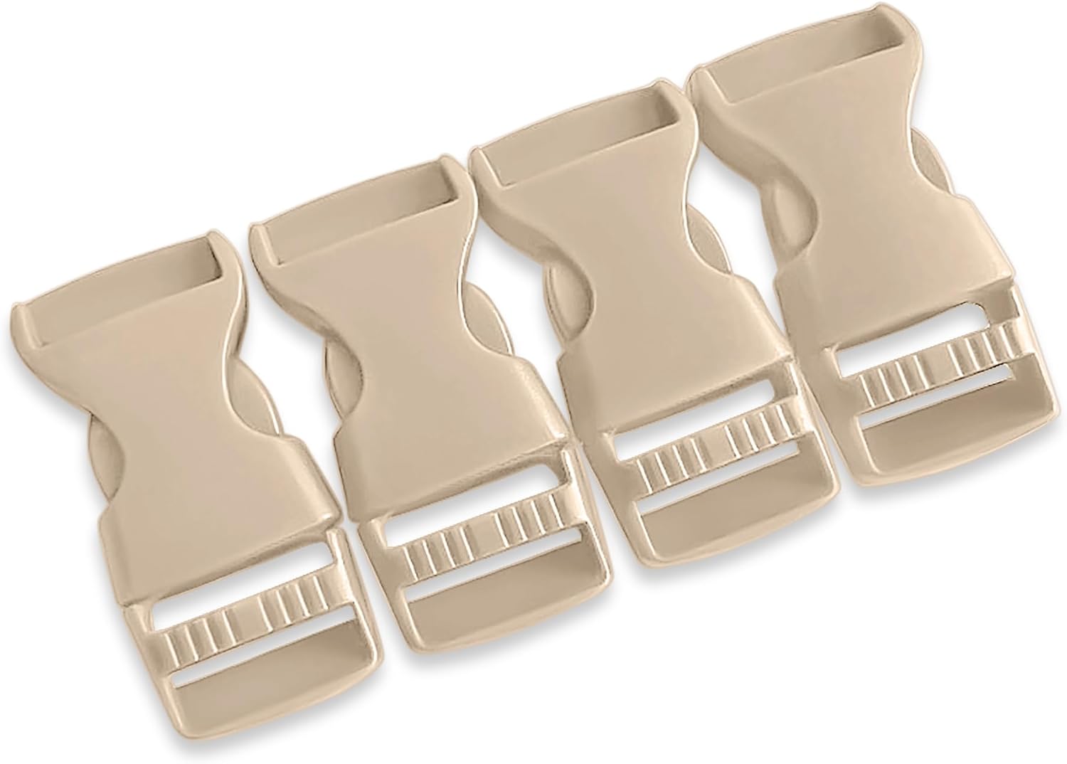 Buckles for Straps Set of 4 Pcs Plastic Buckle Clip Quick Side Release Plastic Fastener
