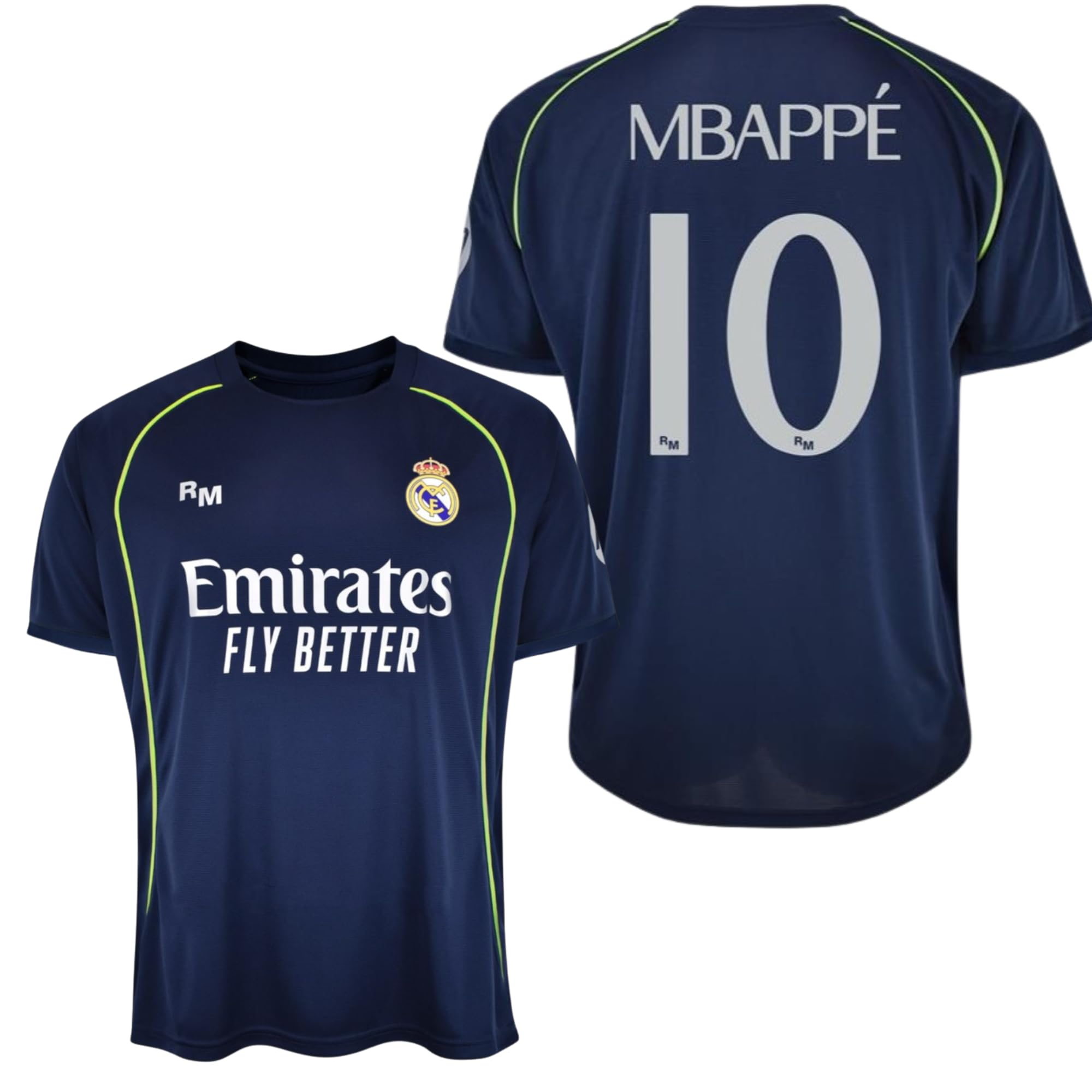 Real Madrid Camiseta Adulto 2a Equipación 25-26 Camisa Unisex Adulto (Pack de 1)