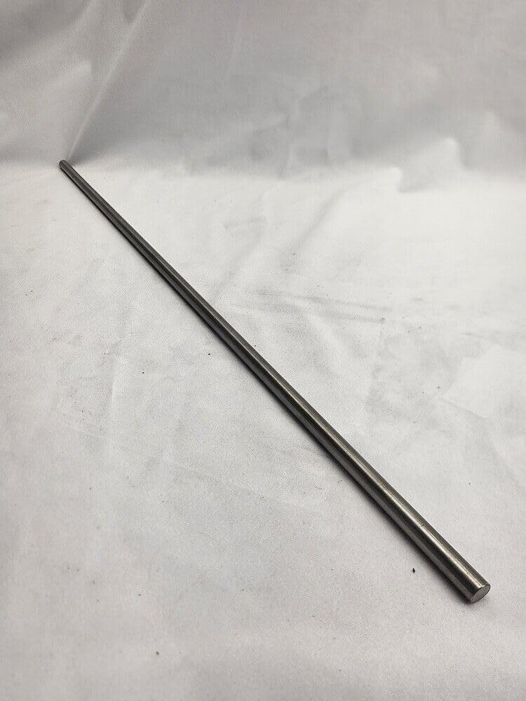 304 Stainless Steel 3/8" Round, 24" Long bar, Rod