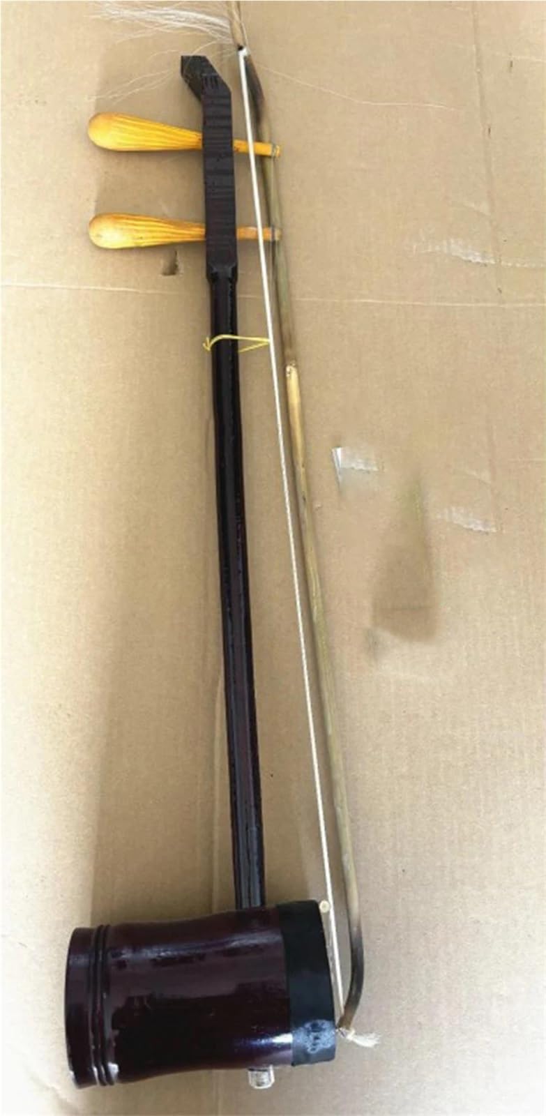 Erhu-Set Traditionelle Zweisaitige Runde Erhu Ein Chinesisches Zupfinstrument Für Erwachsene Anfänger
