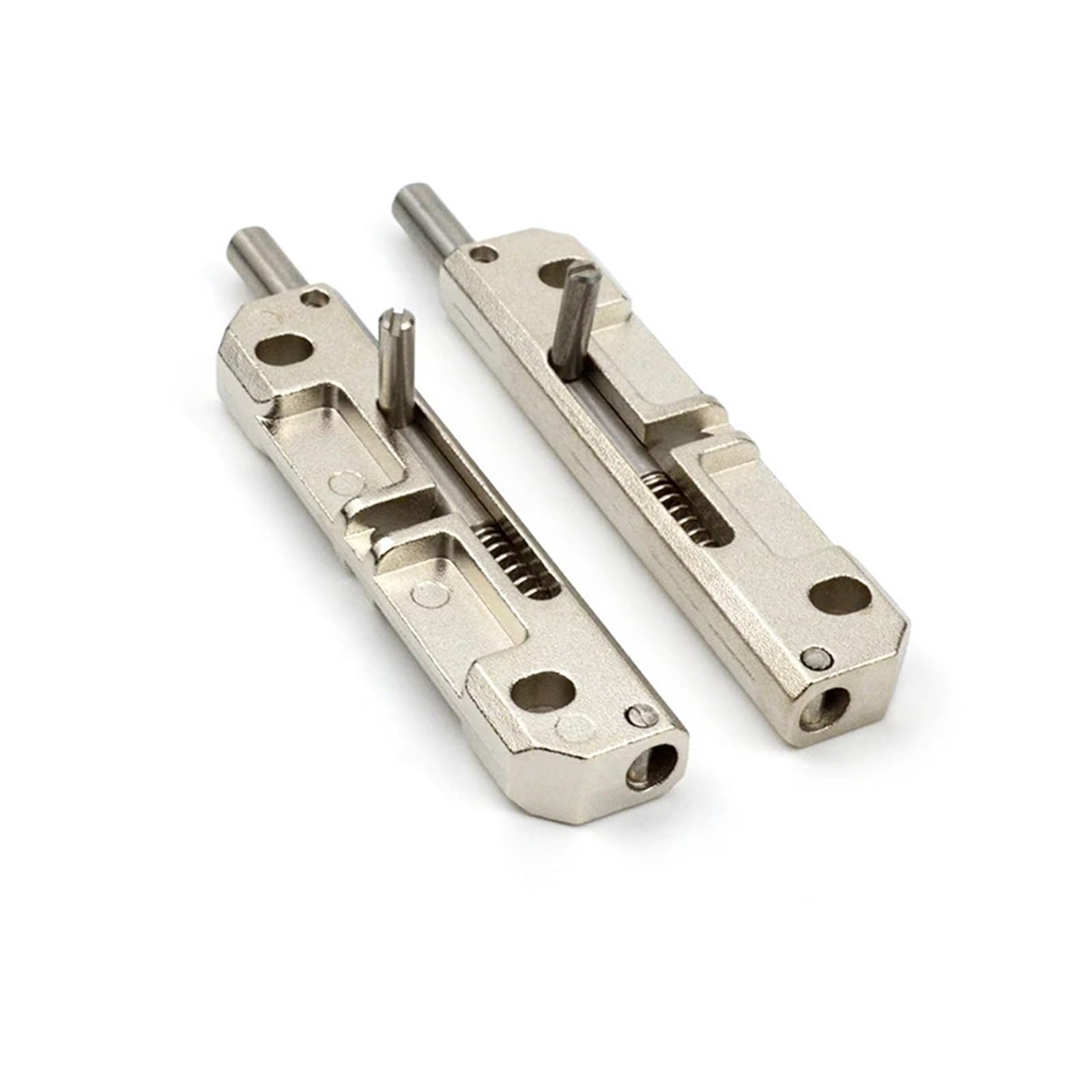 YMUGUEGH Spring Type Telescopic Latch Hinge Distribution Cabinet Door Electric Cabinet Box Latch MX02 Door Latch Bolt(B1lack)
