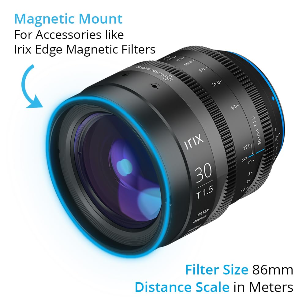 Obiektiv Irix Cine 30mm T1.5 do Sony E Metric [ IL-C30-SE-M ]
