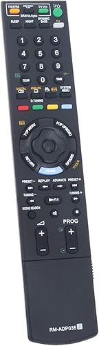 Miniatura 2 de RM-ADP035 RMADP035 Control remoto de repuesto compatible con reproductor de discos Blu-ray Sony BD DVD Sistema de cine en casa BDV-E300 BDV-T10